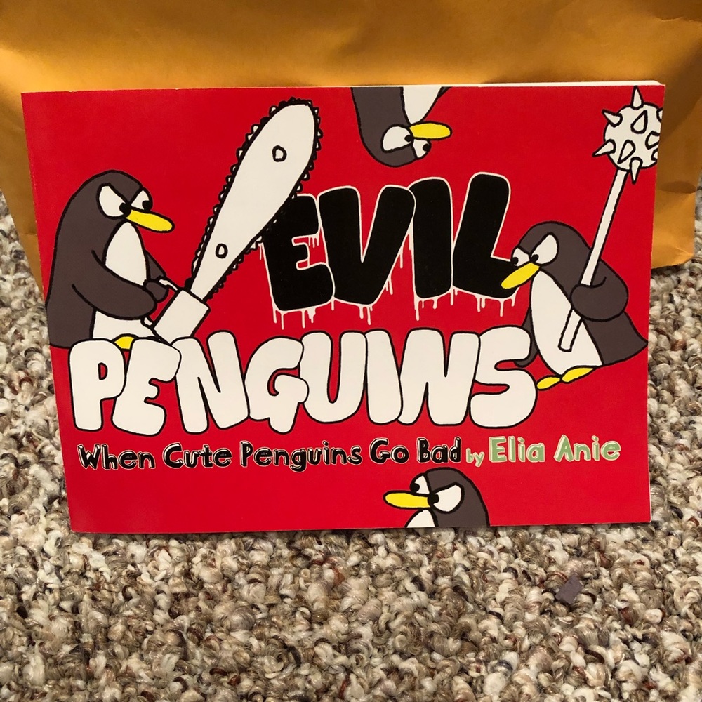 Evil Penguins “When Cute Penguins Go Bad”, NWT!